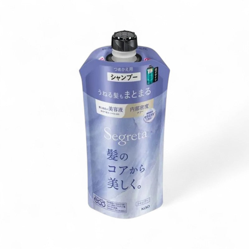 花王 Segreta 捲髮專用洗髮精 340ml 補充包