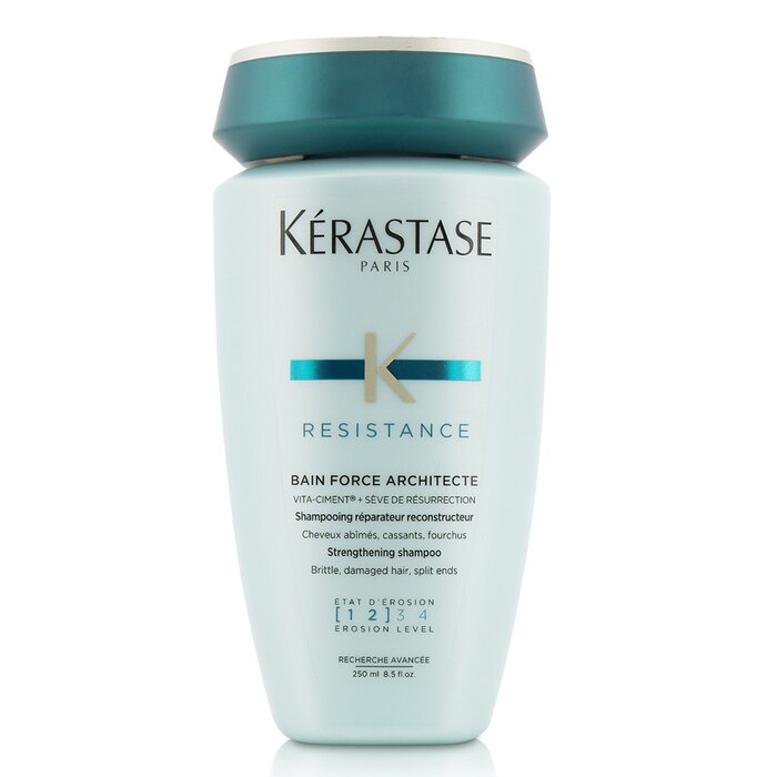 Kerastase Resistance Bain Force Architecte Strengthening Shampoo (For Brittle, Damaged Hair, Split Ends) E1928100 250ml/8.5oz