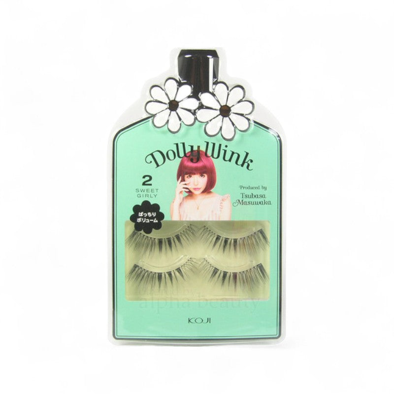 Koji Dolly Wink Eyelash 02 Sweet Girly - 2 pairs
