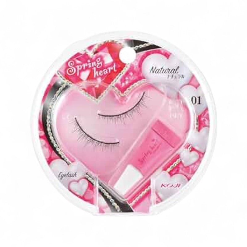 Koji Spring Heart Eyelash 01 Natural - 1 pair