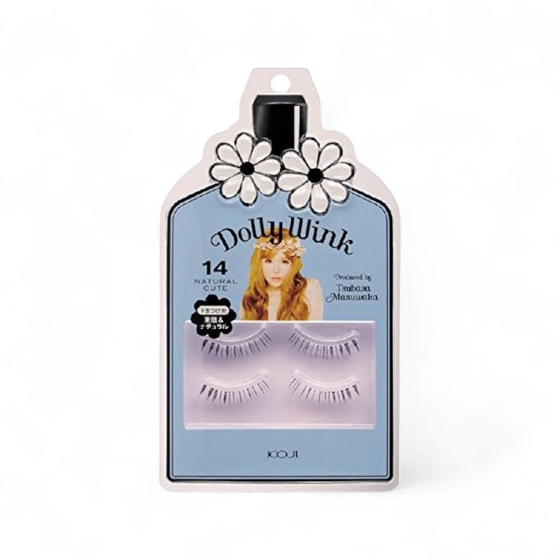 Koji Dolly Wink Eyelash 14 Natural Cute - 2 pairs
