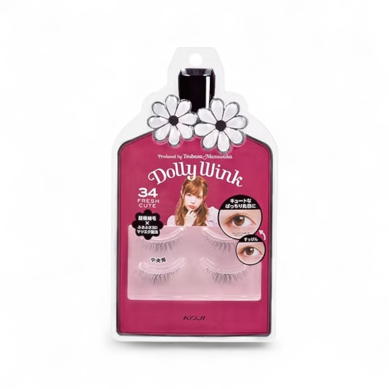 Koji Dolly Wink Eyelash 34 Fresh Cute - 2 pairs