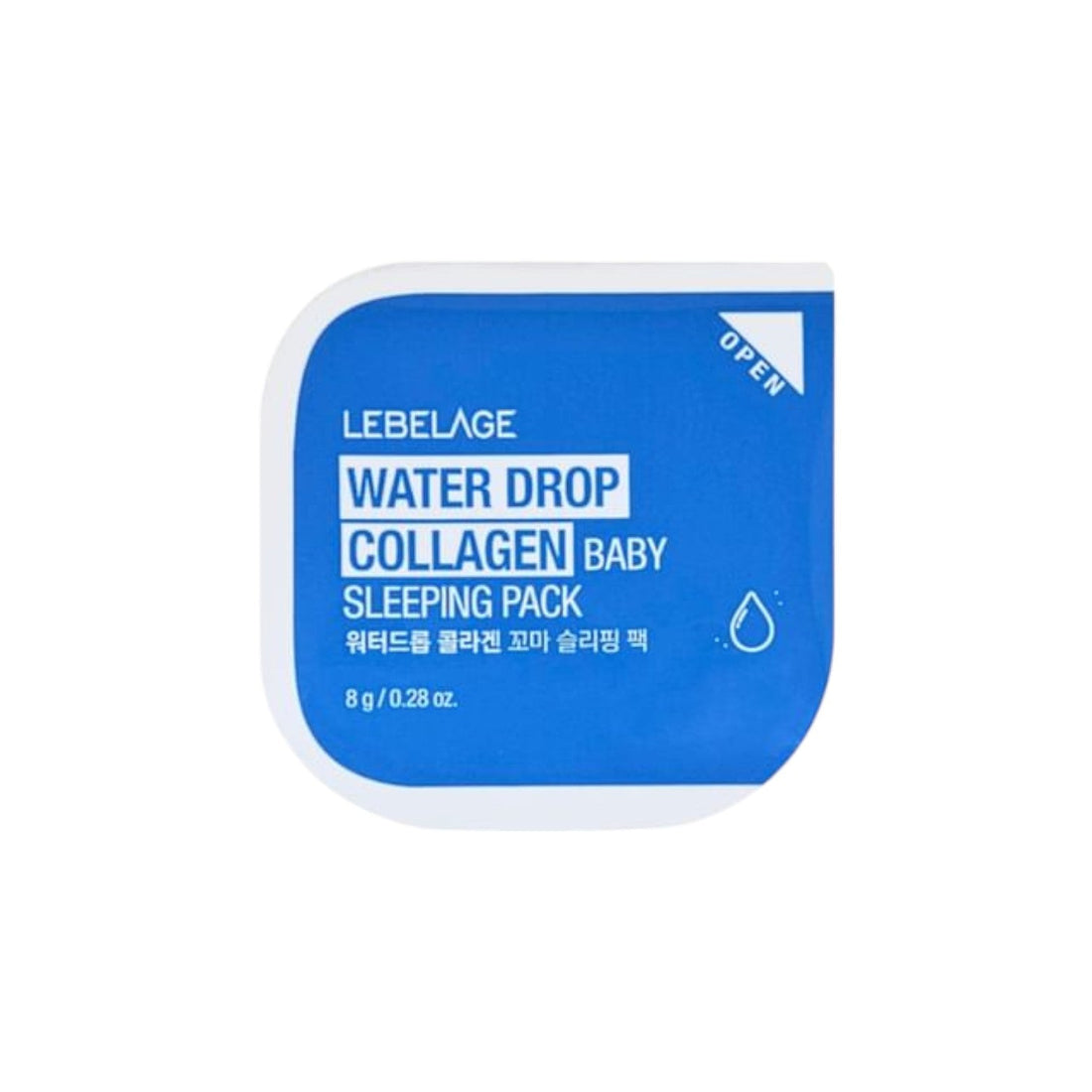 LEBELAGE Water Drop Collagen Baby Sleeping Pack 8g