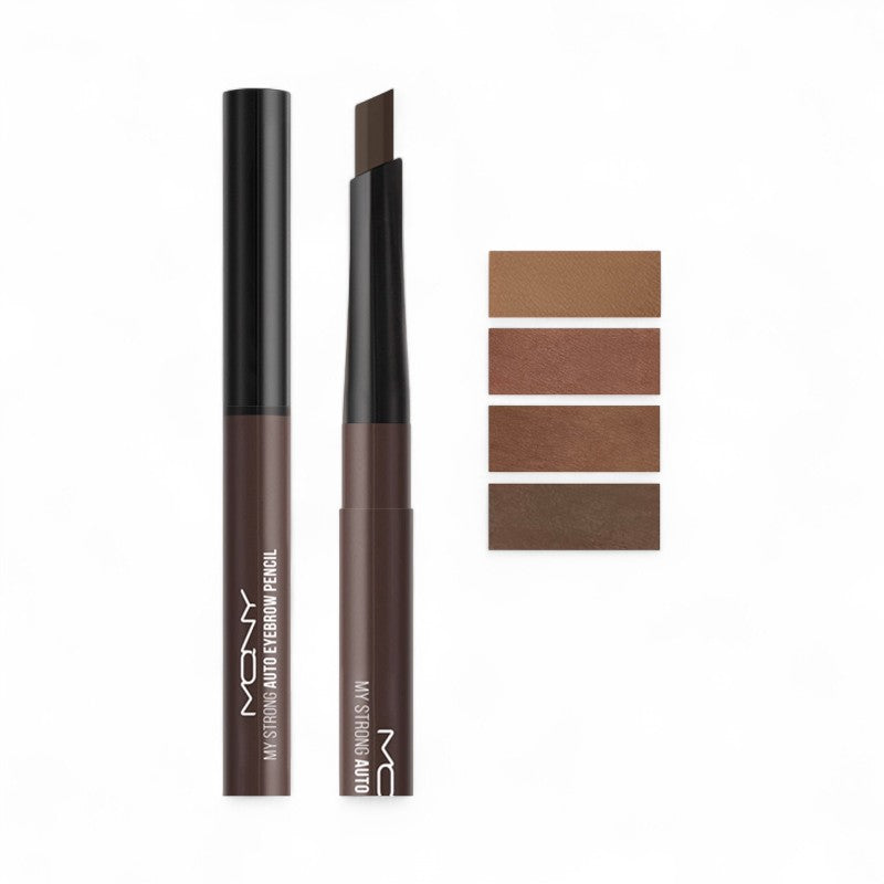 MACQUEEN My Strong Auto Eyebrow Hard Powder - 4 Colors Grey Brown