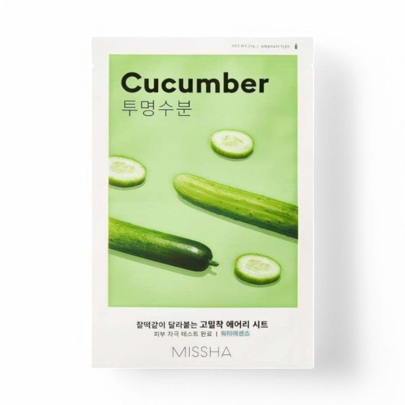 MISSHA Airy Fit Sheet Mask (12 Types) Cucumber