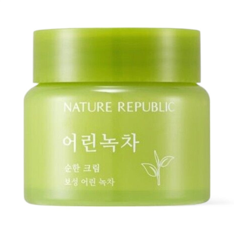 NATURE REPUBLIC 青春綠茶溫和面霜 55ml