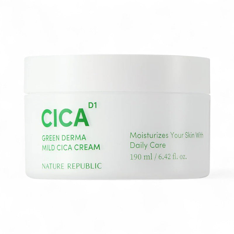 NATURE REPUBLIC Green Derma Mild Cica Cream 190ml