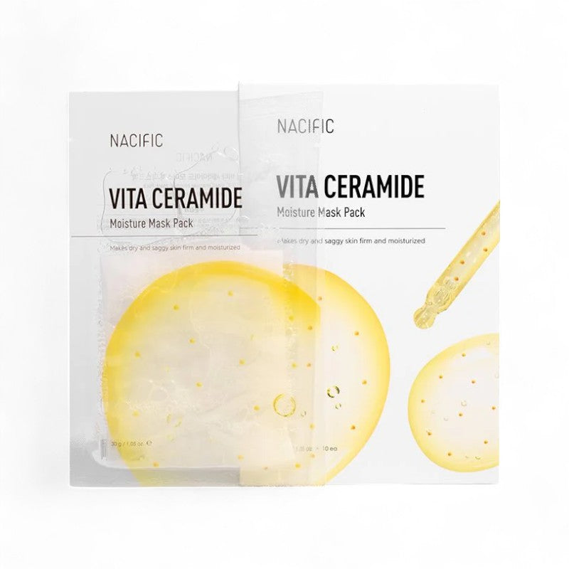 Nacific Vita Ceraminde Moisture Mask Pack Set 1 set 30g x 10pcs