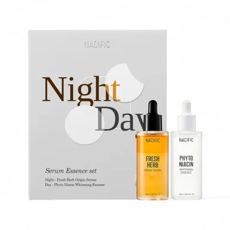 Nacific Day & Night Serum Essence Set 2024 Version - 2 pcs