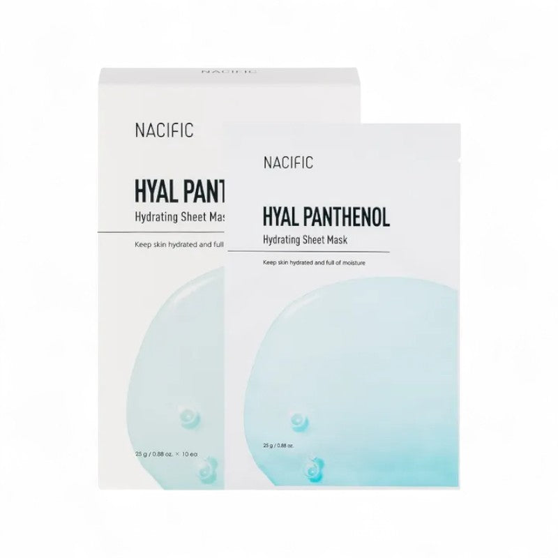 Nacific Hyal Panthenol Hydrating Sheet Mask Set 25g x 10 sheets