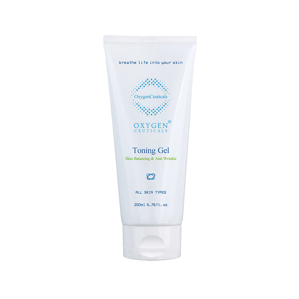 【Clearance】Oxygen Ceuticals Toning Gel 200ml (EXP:10/24)