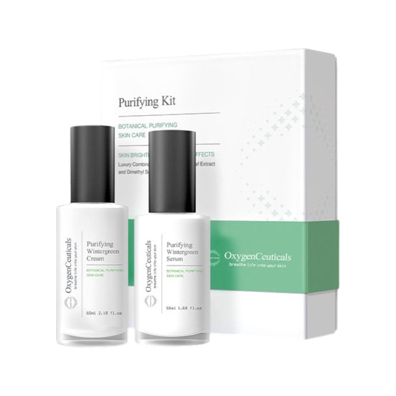 Oxygen Ceuticals Purifying Kit 100ml + 80ml + 100ml
