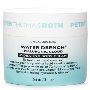 Peter Thomas Roth Water Drench Hyaluronic Cloud Hydrating Body Cream 017692 236ml/ 8oz
