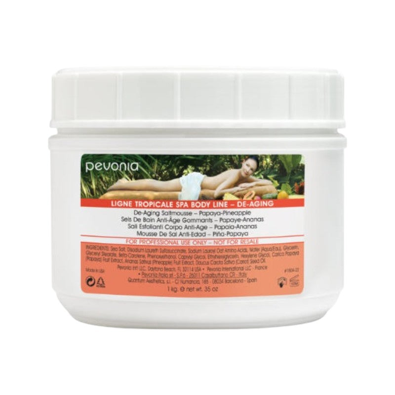 Pevonia De-Aging Saltmousse with Papaya-Pineapple 1kg