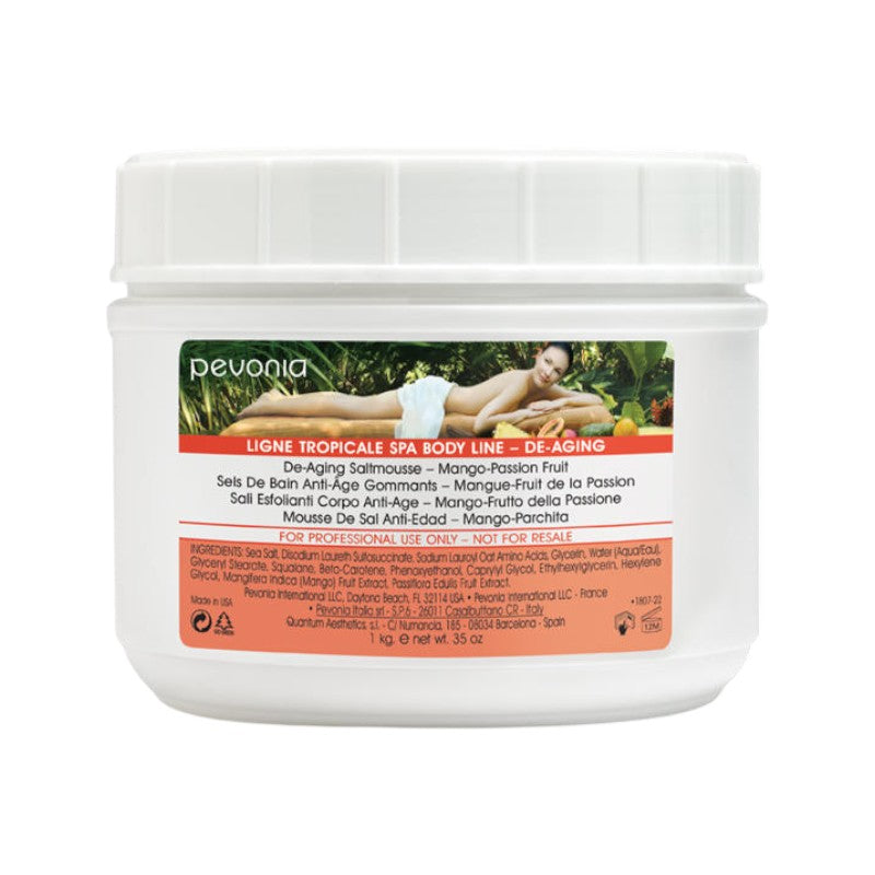 Pevonia De-Aging Saltmousse Mango-Passion Fruit 1kg