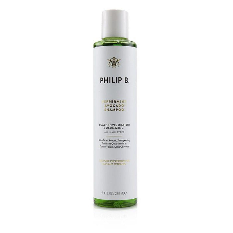 Philip B Peppermint Avocado Shampoo (Scalp Invigorator Volumizing - All Hair Types) 02220 220ml / 7.4oz