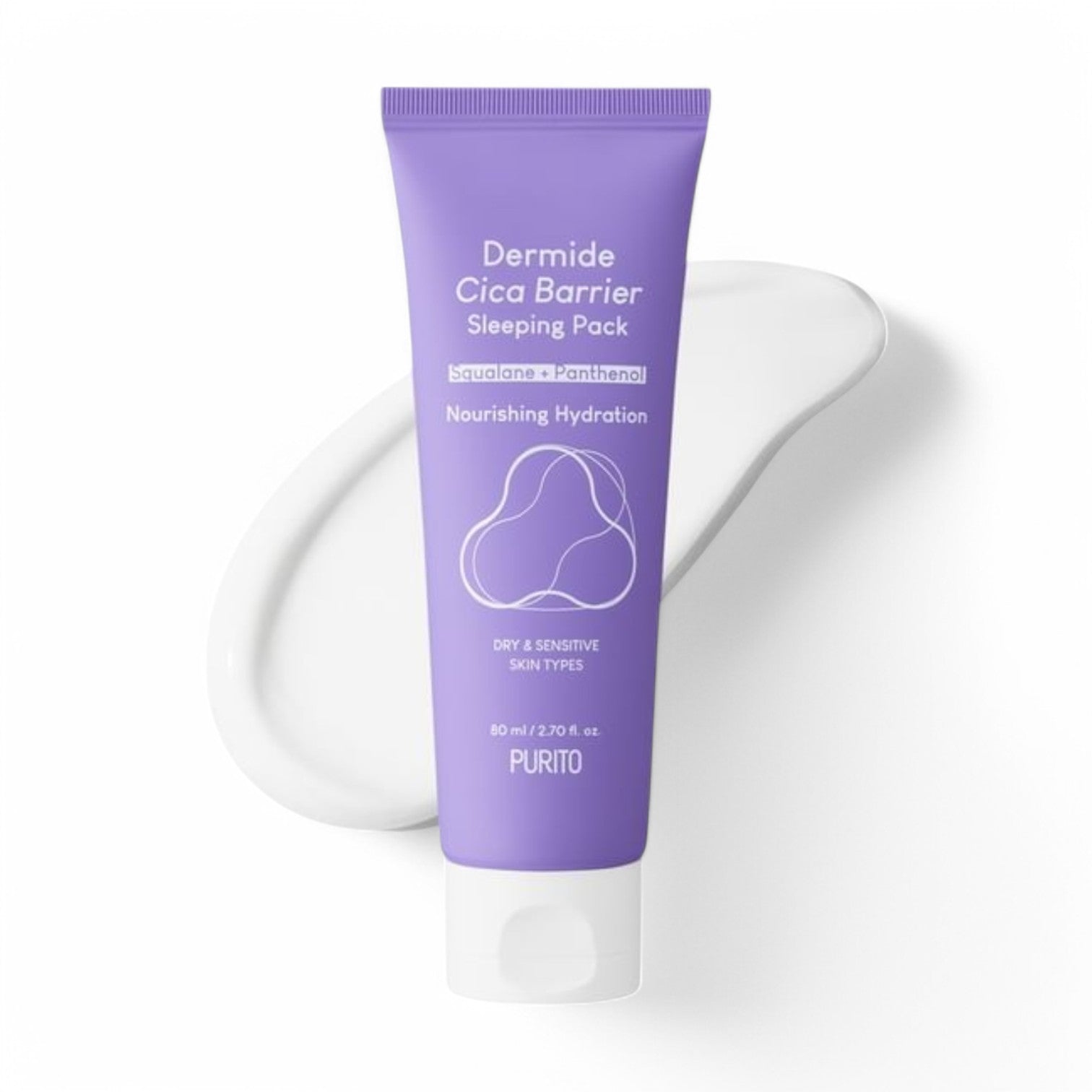 Purito SEOUL Dermide Cica Barrier Sleeping Pack 80ml - New Version