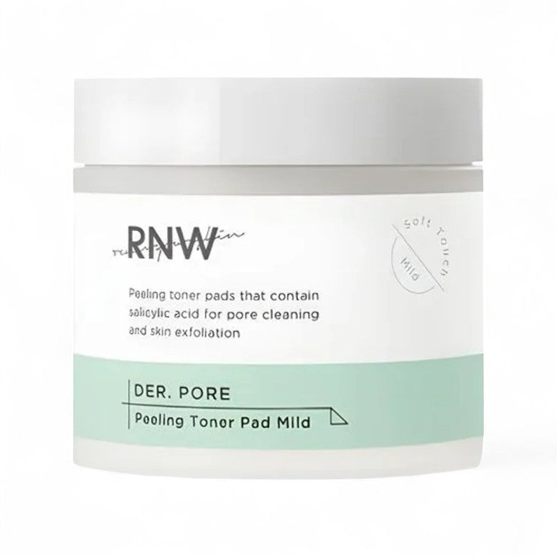 RNW DER. PORE Peeling Toner Pad Mild 60 pcs