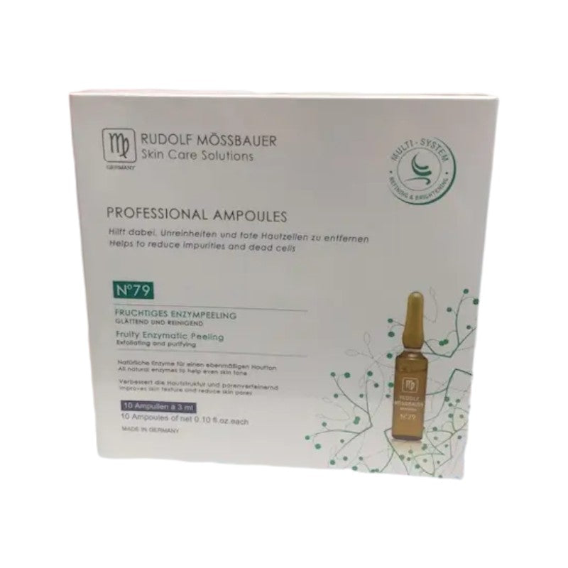 【Clearance】Rudolf Mossbauer N79 Fruity Enzymatic Peeling 3ml x 10pcs (EXP:03/26)
