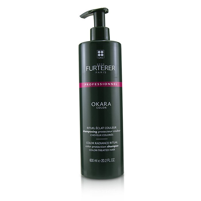 Rene Furterer Okara Color Color Radiance Ritual Color Protection Shampoo - Color-Treated Hair (Salon Product) P0007053/114270 600ml / 20.2oz