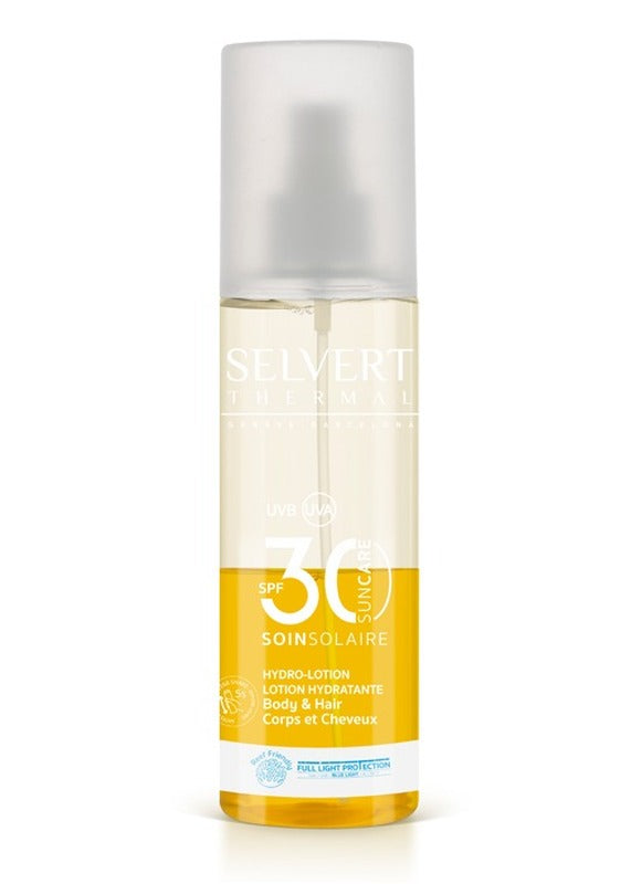 Selvert Thermal Sun Care Hydro-Lotions Body & Hair SPF30 200ml