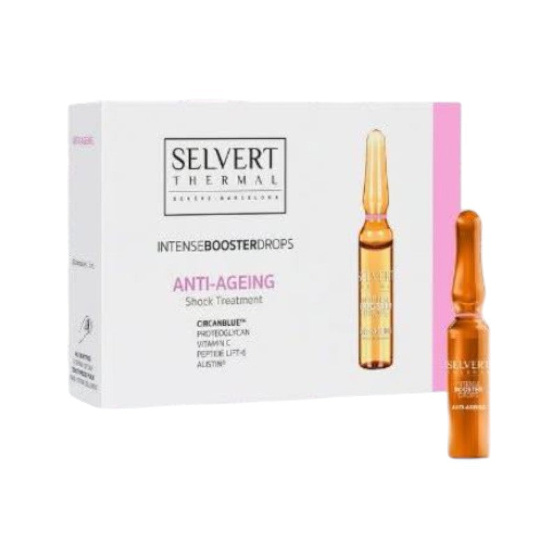 Selvert Thermal Intense Booster Drops Anti Aging Shock Treatment 10x 2ml