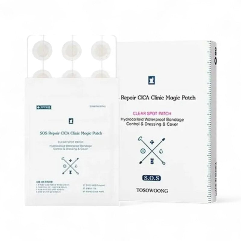 TOSOWOONG SOS Repair Cica Clinic Acne Patch 66pcs 1 pack x 66pcs