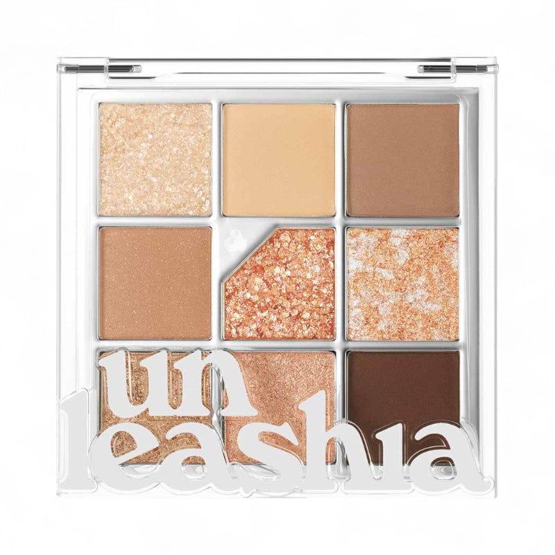 UNLEASHIA Glitterpedia Eye Palette - 7 Types N°2 All Of Brown
