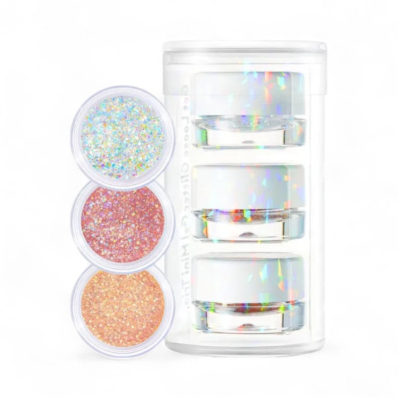 UNLEASHIA Get Loose Glitter Gel Mini Trio YesStyle Exclusive Set 3 pcs