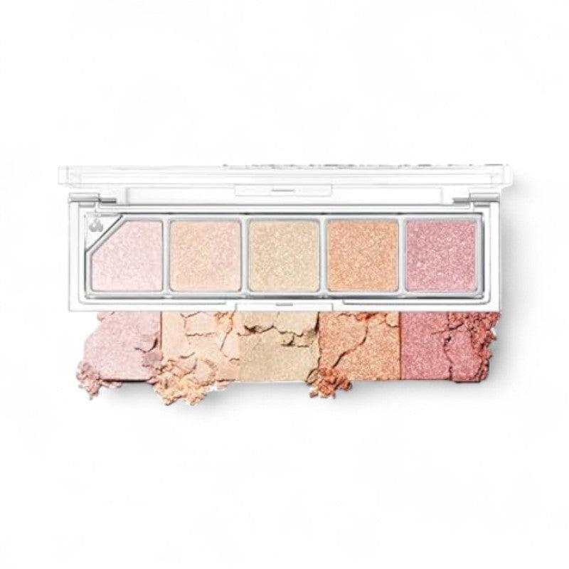 UNLEASHIA Mood Shower Face Palette Highlighter Version - 2 Types No. 100 Ballerina Shower