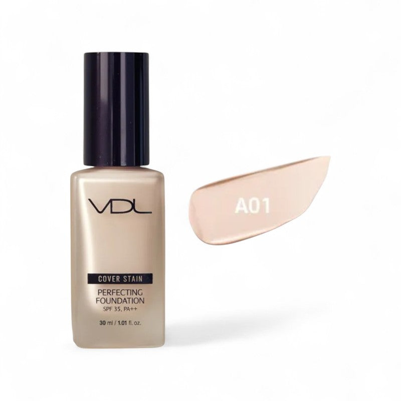 VDL Cover Stain Perfecting Foundation - 5 Colors 30ml