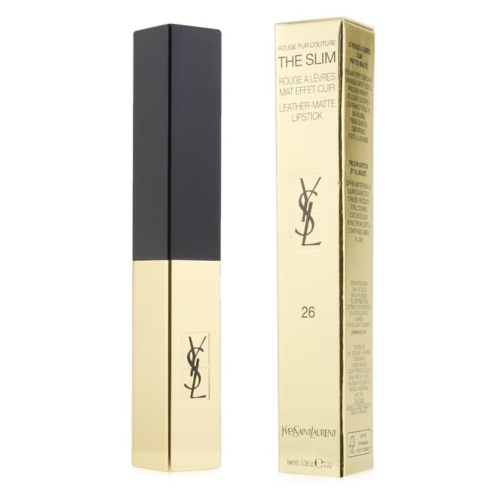 Yves Saint Laurent Rouge Pur Couture 纖薄皮革霧面唇膏 -