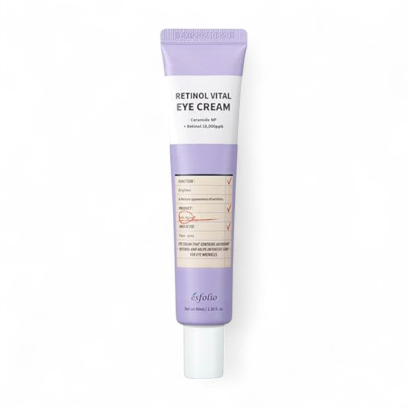 esfolio Eye Cream - 4 Types Retinol Vital 50g
