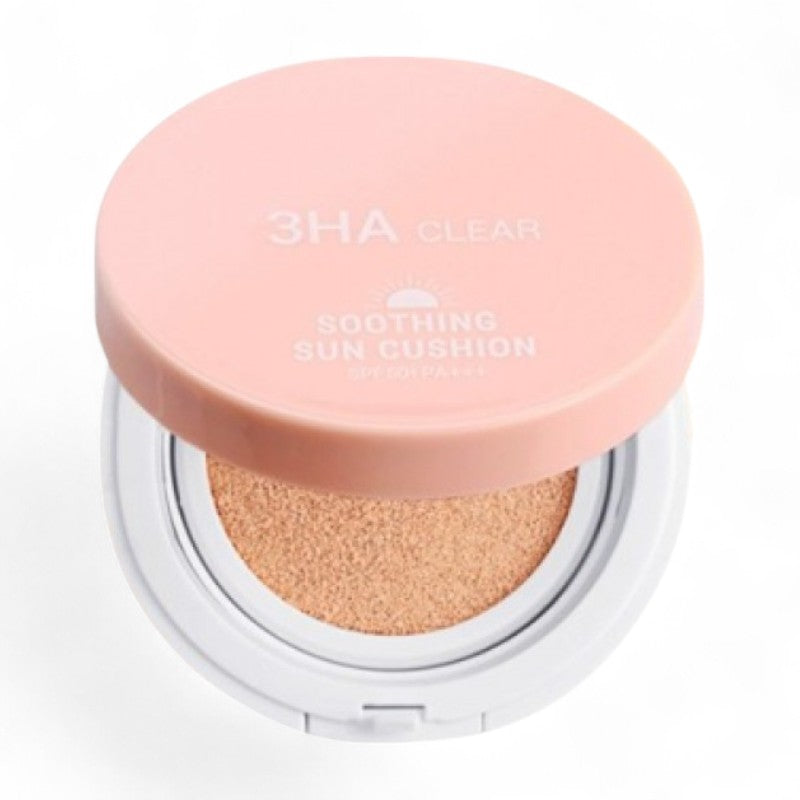 esfolio 3HA Clear Soothing Sun Cushion - 2 Colors Peach Beige