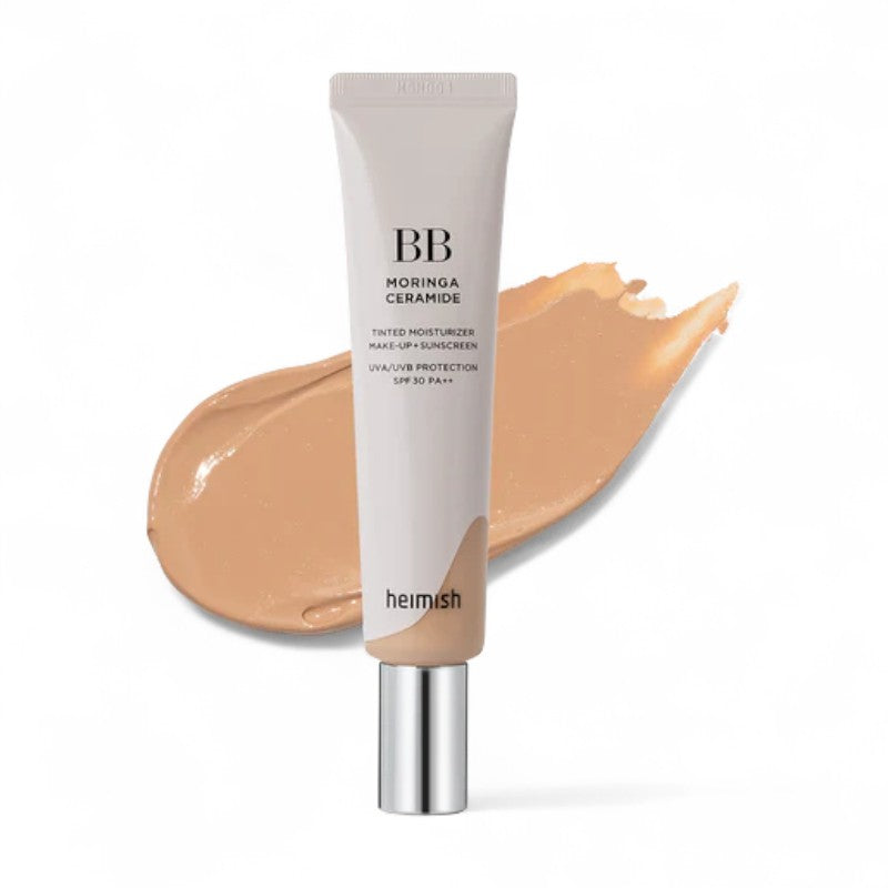 heimish Moringa Ceramide BB Cream - 8 Colors 2023 Version -