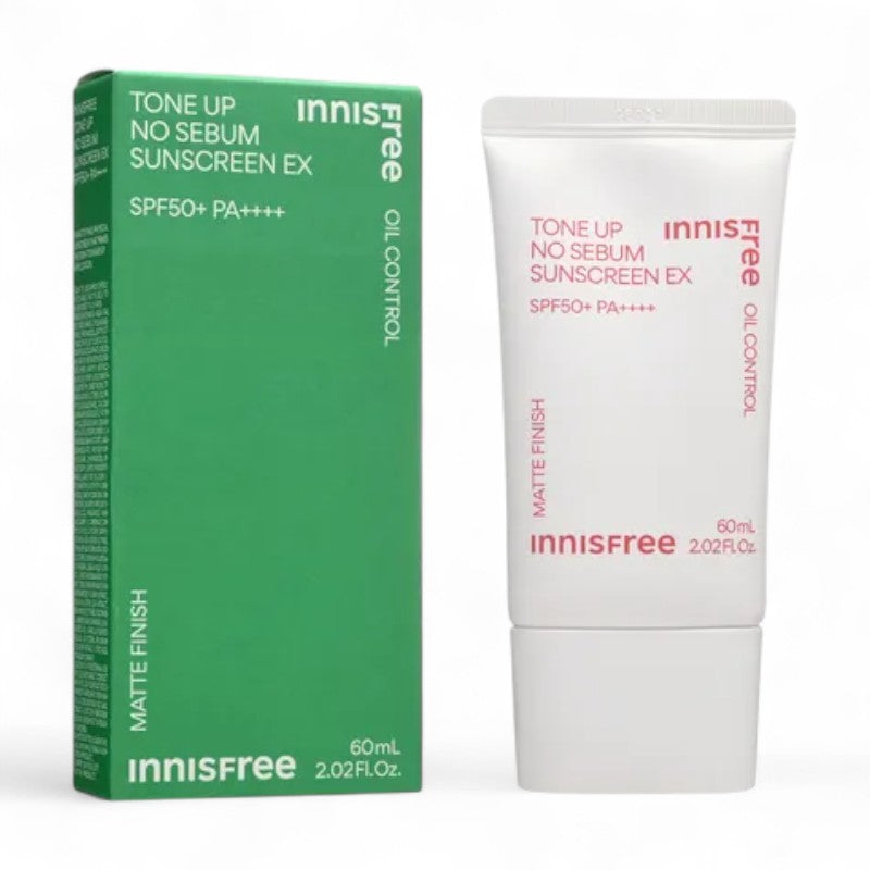 innisfree Tone Up No Sebum Sunscreen EX 2023 Renewal Version - 60ml