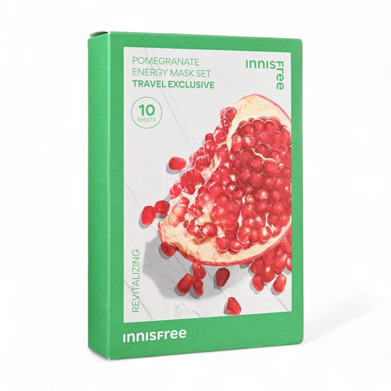 innisfree Energy Mask Set - 6 Types 22ml x 10 Pomegranate