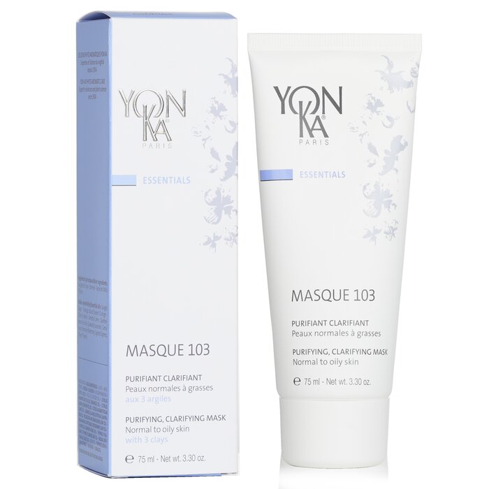 Yonka Essentials Masque 103 - Purifying & Clarifying Mask (Normal To Oily Skin) 31300/003478 75ml/3.3oz