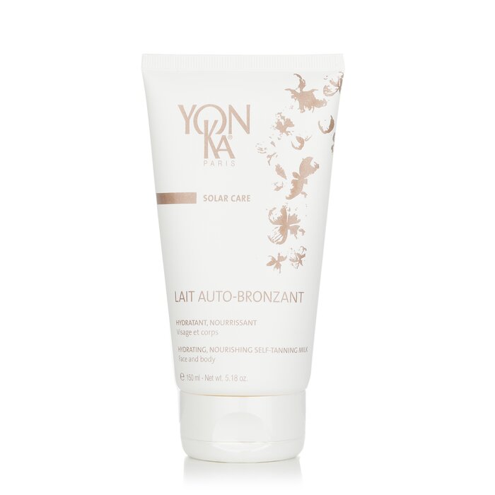 Yonka Solar Care Lait Auto-Bronzant - Hydrating, Nourishing Self-Tanning Milk With DHA & Fruit Extracts - Face & Body 26100/003867 150ml/5.18oz