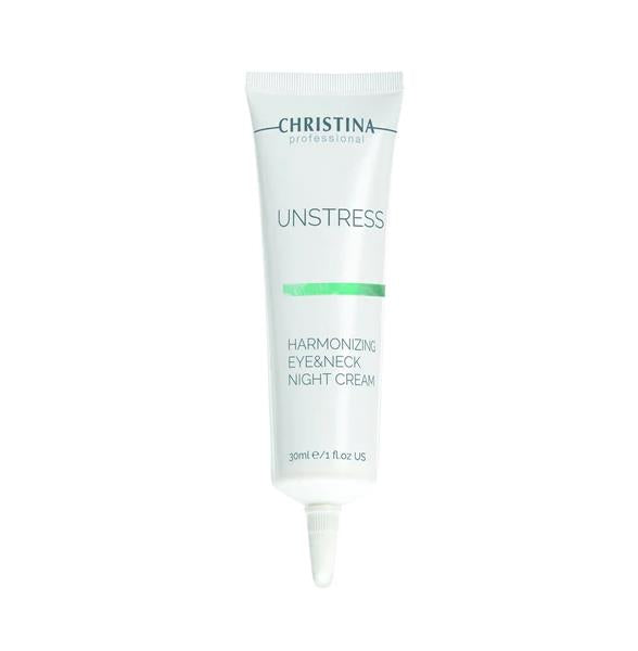 Christina Unstress Harmonizing Eye and Neck Night Cream 30ml