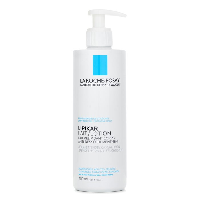 La Roche Posay Lipikar Lait Lipid-Replenishing Body Milk (Severely Dry Skin)(Random Packaging) 400ml