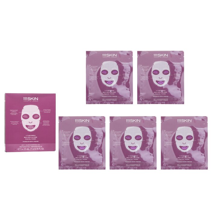 111Skin Y Theorem Bio Cellulose Facial Mask 37416/YTBM115 5x23ml/0.78oz