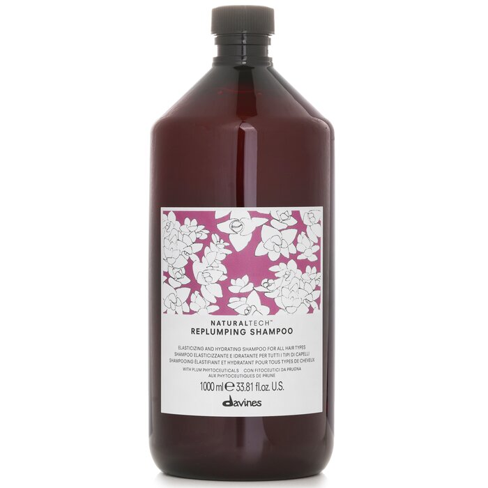 Davines Natural Tech Replumping Shampoo (For All Hair Types) 1000ml