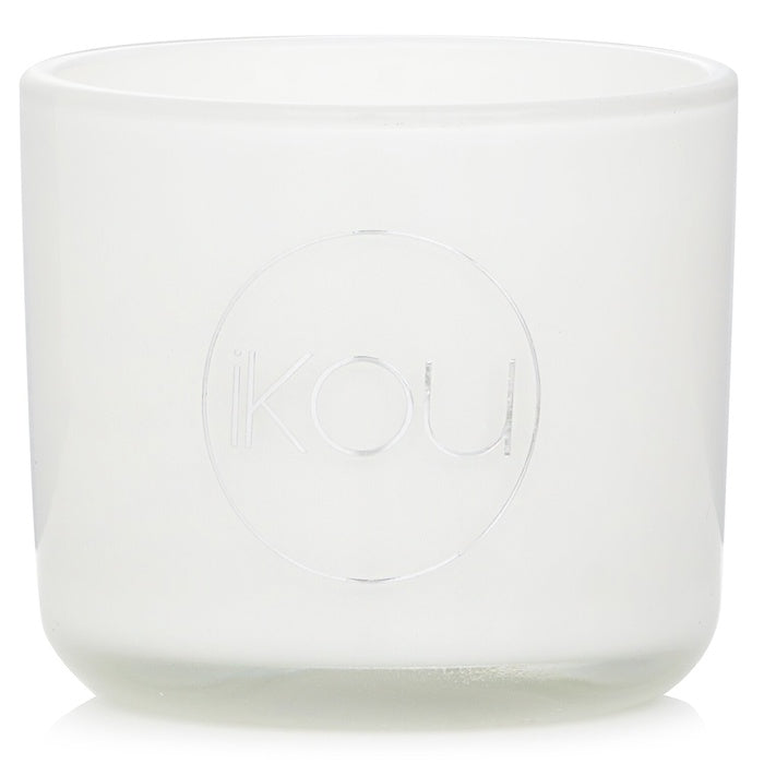 iKOU Eco-Luxury Aromacology Natural Wax Candle Glass - Nurture (Italian Orange Cardamom &amp; Vanilla) 85g