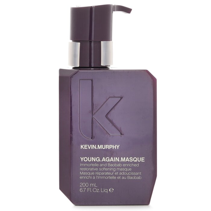 Kevin.Murphy Young.Again.Masque (Immortelle and Baobab Infused Restorative Softening Masque - To Dry Damaged or Brittle Hair) 200ml