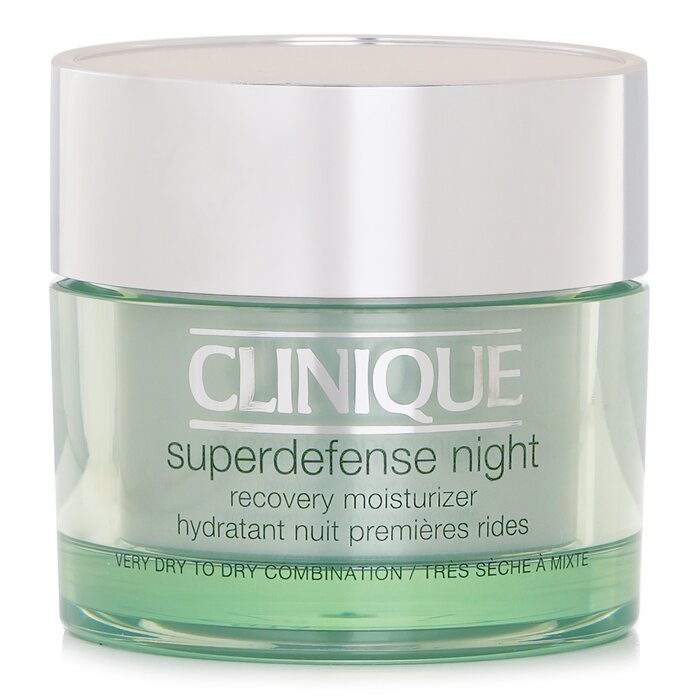 Clinique Superdefense Night Recovery Moisturizer - For Very Dry To Dry Combination ZHAM 50ml