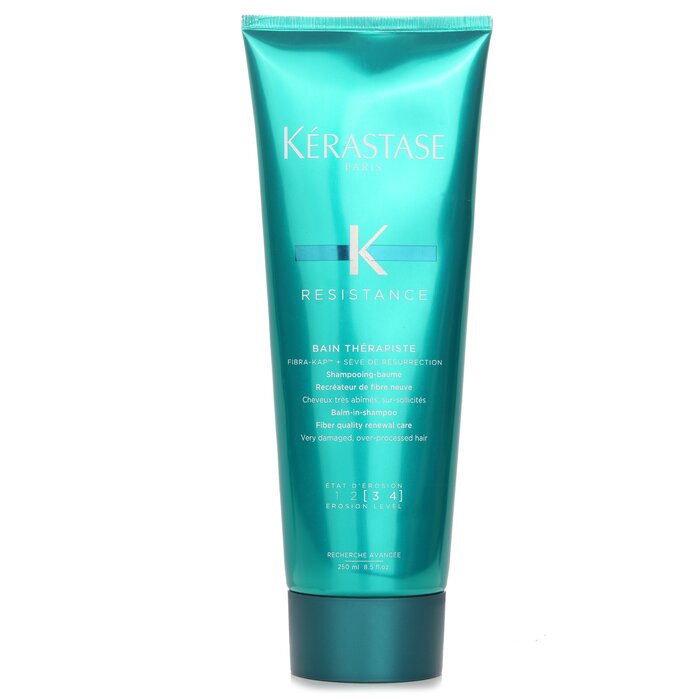Kerastase Resistance Bain Therapiste Balm-In-Shampoo Fiber Quality Renewal Care (For Very Damaged, Over-Processed Hair) 250ml