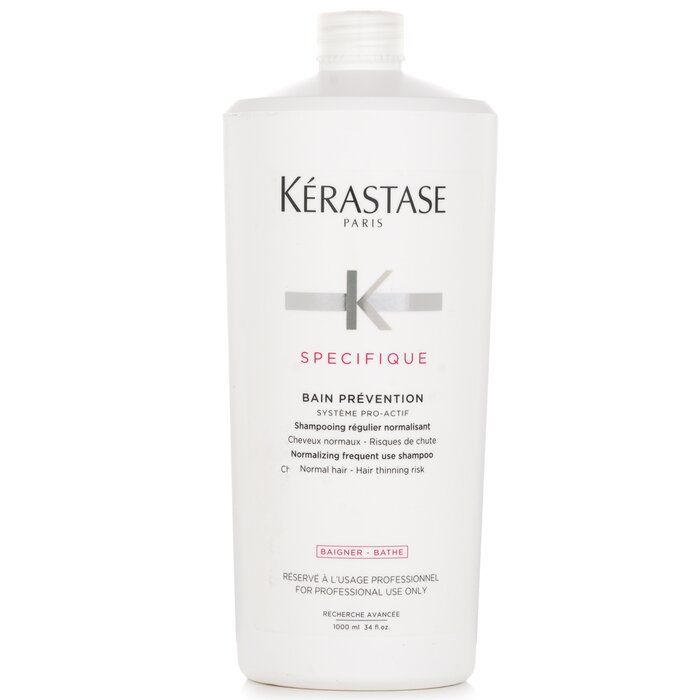Kerastase Specifique Bain Prevention Normalizing Frequent Use Shampoo (Normal Hair - Hair Thinning Risk) 1000ml