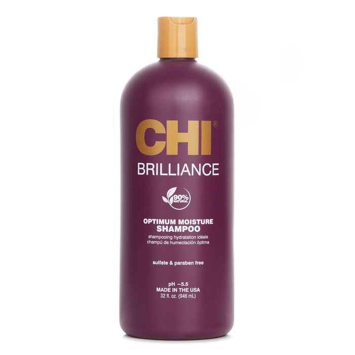 CHI Deep Brilliance Olive &amp; Monoi Optimum Moisture Shampoo 946ml