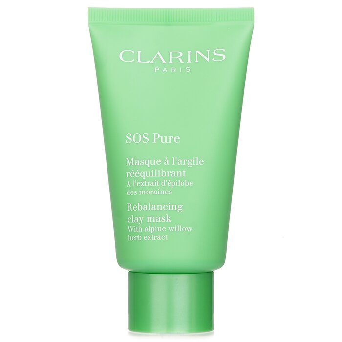 Clarins SOS Pure Rebalancing Clay Mask with Alpine Willow - Combination to Oily Skin 75ml